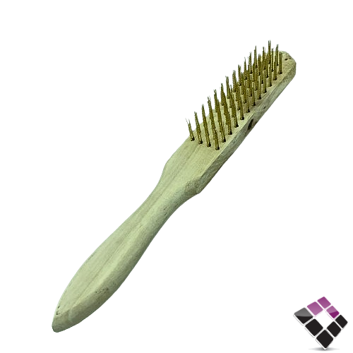 فرشة صنفرة سلك م/ نحاس يد خشب صيني