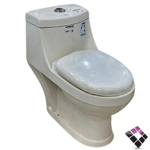 كرسي افرنجي OTTO صيني لون بيج سيفون قصير رقم  مقاس 25سم رقم OT6052