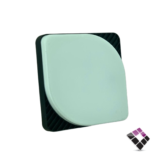 ابلك جداري LED لطش بلاستيك خارجي  موديل دمعة الرائد AL RAED جرم أسود اضاءة 3000k أصفر 28W رقم SQ010601/28WW