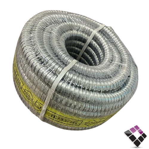 لي تمديد كهرباء جرجور استيل حديد حلزوني HI-TECH صيني مقاس 3/4" طول 30 متر