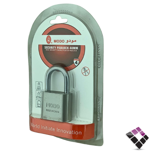 قفل فضي مودو MODO صيني مقاس 40mm