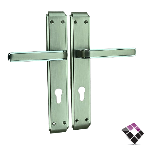 يد كالون زنك ثقيل سكاب SKAB صيني متحرك طويل لون فضي رقم 8010-962MSN/CP