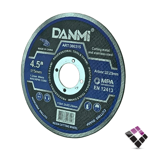 دسك صاروخ قص استيل دانمي DANMI صيني 4.5" رقم 300315