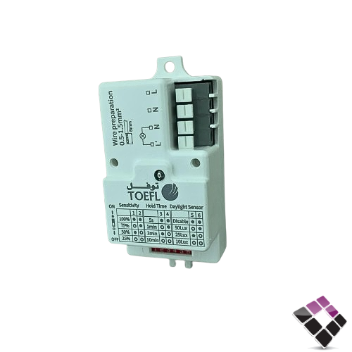 ترنس حساس حركة توفل TOEFL قوة الأستشعار من 5 متر إلى 8 متر مع استشعار ضوء النهار TF-SR949