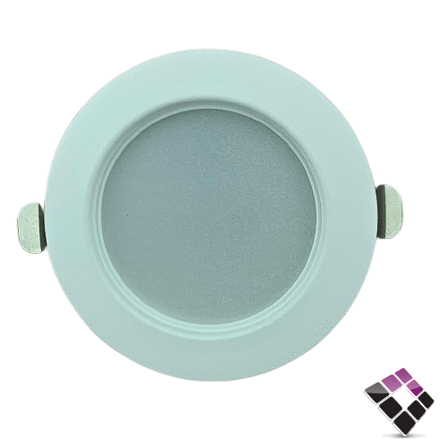 كشاف داخلي LED بنل SMD مثلج إضاءة 6500K أبيض LUXIFY  صيني جرم حديد 7 سم 2"×8W