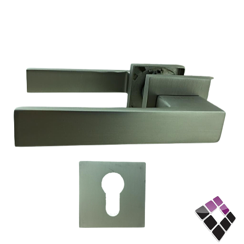 يد كالون مفصول مربع لون فضي مطفي BIJOU بيجو صينى متحرك رقم AR-8000MSN.