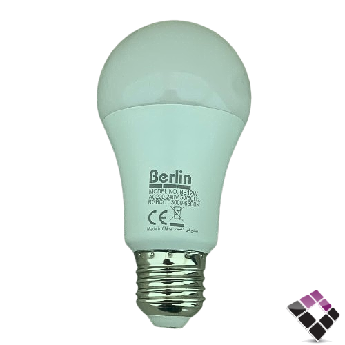 لمبة كروي سمارت راقصة RGB ملونة 7 الوان LED برلين Berlin سنة E27 مقاس 12W