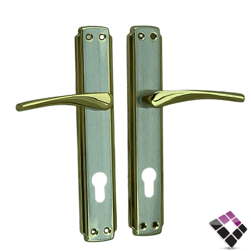 يد كالون سكاب SKAB تركي خفيف متحرك طويل لون ذهبي + فضي SIBEL رقم 204SN/GP