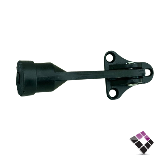 فرامل تثبيت باب متحرك  لون أسود موديل ذراع JEWEL جويل صيني ثقيل رقم D8172-M-BK