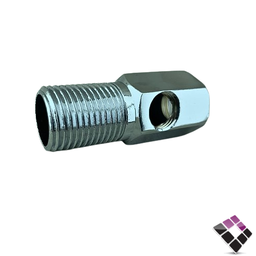 بريزة وصلة محطة تحلية كروم + رذاذ  1/2"×1/4"×1/2"