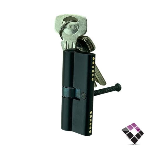 قلب كالون باب خشب لون أسود بيجو BIJOU  صيني مقاس 70 ملم رقم DC-20-M-BK