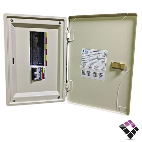 طبلون الفنار الترا RAYSAN حساس 6 مفتاح مع قاطع رئيسي 2 فاز/100Aبدون المفاتيح الفرعية