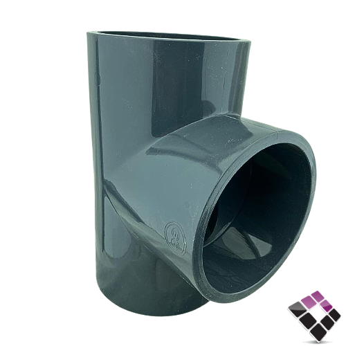 قسام عادي ثلاثي بلاستيك رمادي 10 بار 4"