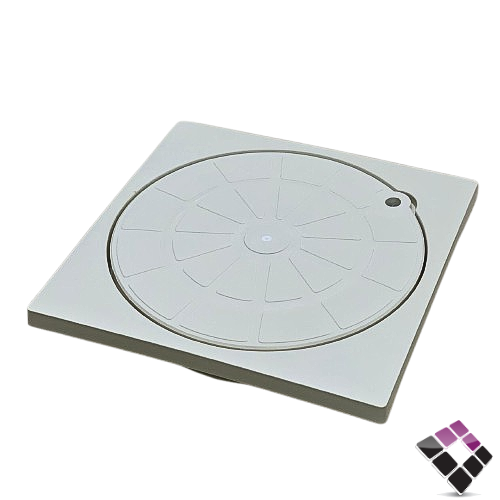 غطاء تفتيش بلاستيك دائري ثقيل AL ROYA اردني لون بيج 30*30