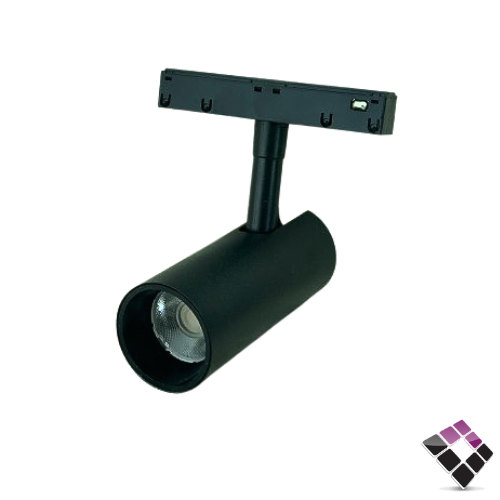 كشاف مجرى مغناطيس مجنتك موديل ترك لايت HIGH STARS جرم لون أسود 11CM إضاءة 3000K أصفر 10W رقم 2863