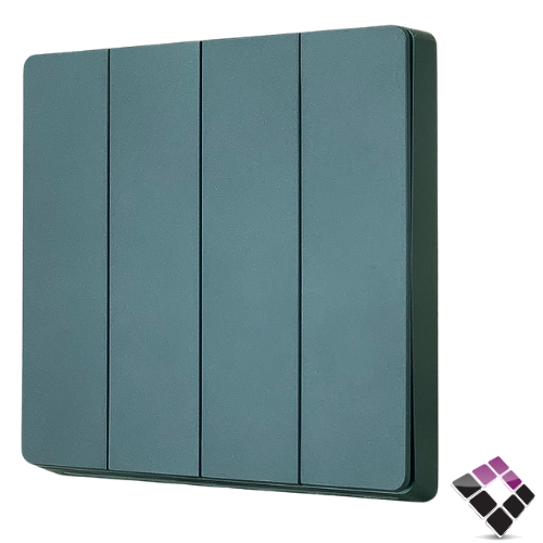 مفتاح رباعي 16A رمادي غامق SMART AWITCH ذكي سمارت Wi-fi