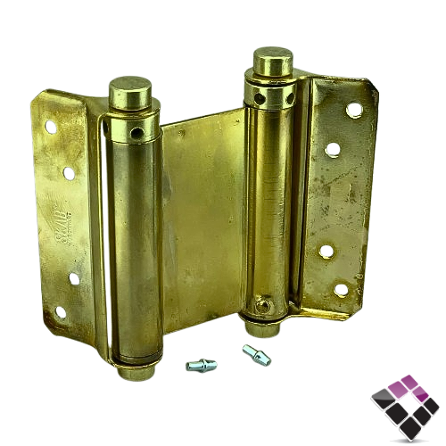 مفصلات باب خشب موديل مروحة سكاب SKAB صيني لون ذهبي 4 برغي 4"