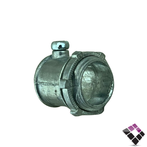 جلبة توصيلة بمسمار + ملبوش سنة كهرباء حديد صيني كهرباء 1/2"