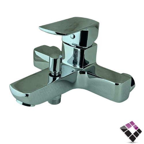 خلاط دش اتمتيك Teorema ايطالي موديل EDGE لون كروم ثقيل 8E16011-012C