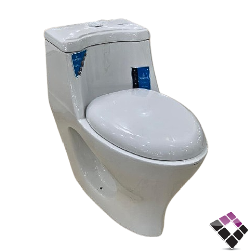 كرسي افرنجي أرضي EROS هندي موديل اسبنتا لون أبيض رقم ERS18016