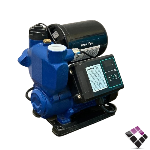 مضخة دينمو HYUNDAI صيني ذكية مطورة مدمج فيها اتمتيك ضغط 0.25 حصان HSWP 01 (الضمان لدى الوكيل )