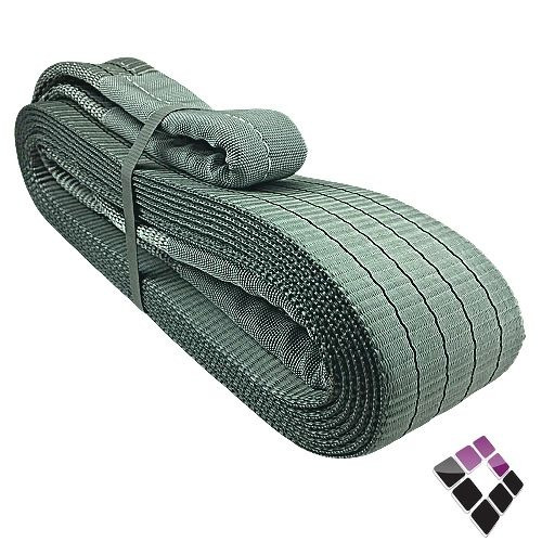 حبل عريض للسحب أو رفع الطبالي اماراتي طول 6 متر تحمل 4 طن...رقم الصنف (1237002)