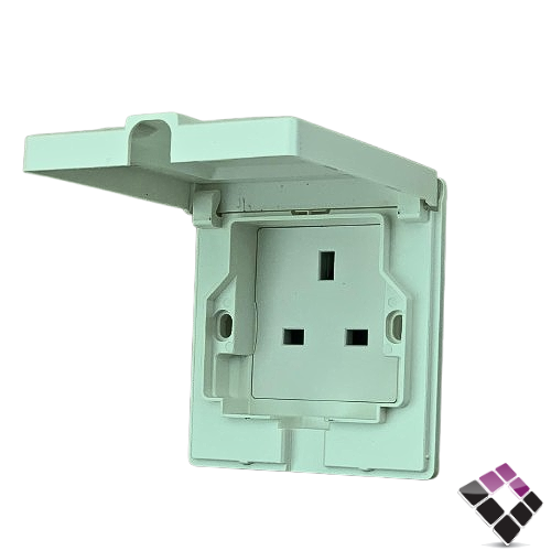 فيش 13 أمبير مفرد مخفي LUXIFY صيني لون لؤلؤي رقم 25000069