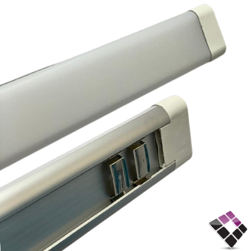 نجف LED بغطاء مسطرة MOMaN PLUS إضاءة 3000K أصفر 120 سم ×100W