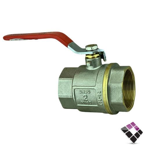 حنفية سنة نحاس RUX انجليزي يد سكين أحمر 2" رقم RXBBV002