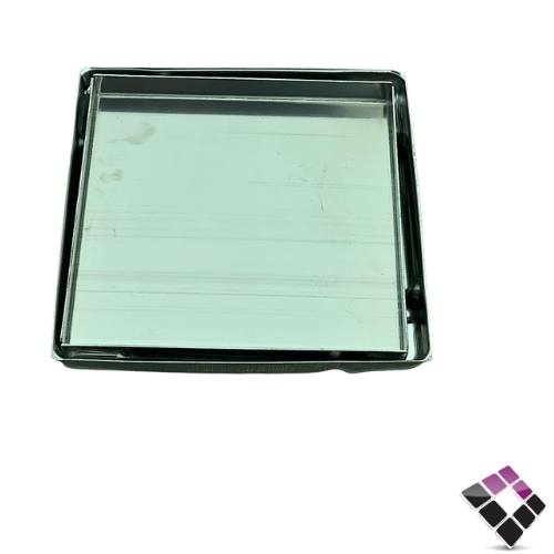 صفاية مفرغة للبلاط استيل SS304 لون كروم SCHLOSEER الماني مقاس 15×15 رقم 1230238