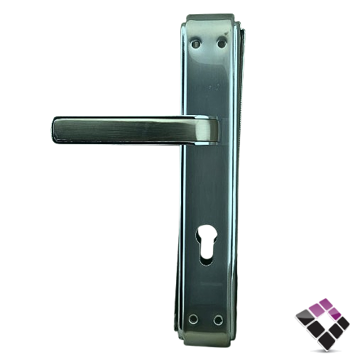 يد كالون طويل لون فضي لماع + مطفي JAYDEN صينى متحرك رقم 7540SN/CP