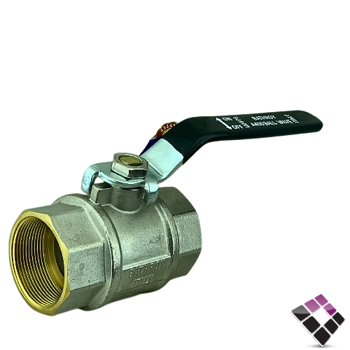 حنفية نحاس مطلي كروم ثقيل BATHROY ايطالى يد أسود 2"