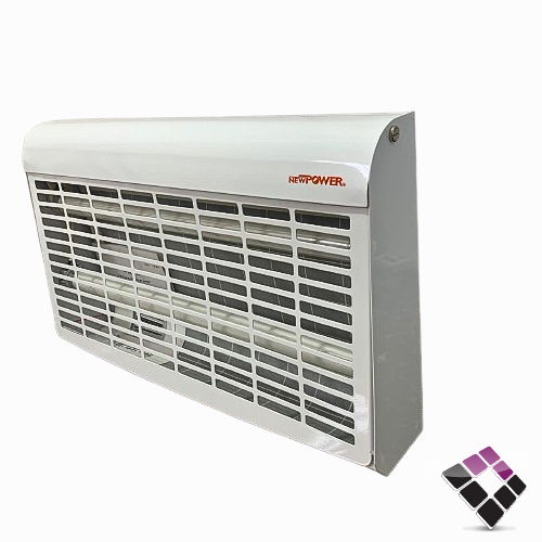 صيادة ناموس عند طريق اللاصق NEW POWER صيني إضاءة 2×15 وات جرم حديد موديل رقم 110015