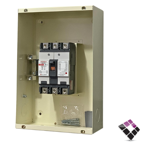 قاطع بالعلبة يونايتد UNITED جرم سعودي قاطع DEVICO كوري MCCB  حساس داخلي غاطس 150 أمبير