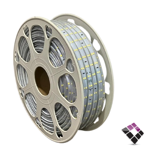 لي زينة LED بي لوكس BELUX خطين 116 لمبة بالمتر 9.2 ملم 8 وات بالمتر لون أبيض 6500K