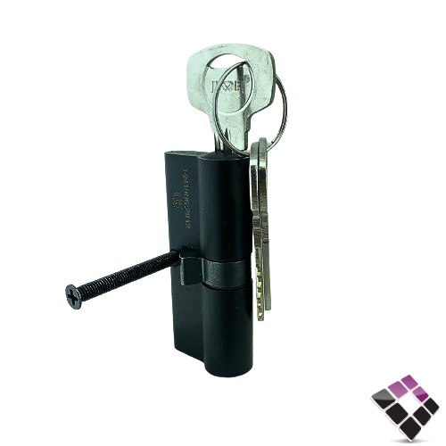 قلب كالون باب خشب لون أسود جويل JEWEL صيني مقاس 70mm رقم DC-11-70-M-BK