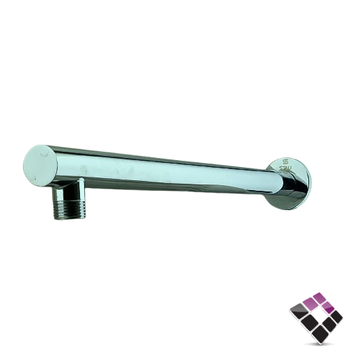 ماسورة ذراع جداري طاسة دش مطري للخلاط المخفي STALI الماني دائرية استل مطلي كروم مقاس 40 سم