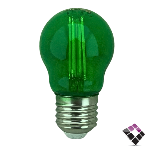 لمبة كروي LED برلين Berlin سهارية سنة E27 اضاءة لون أخضر 5W