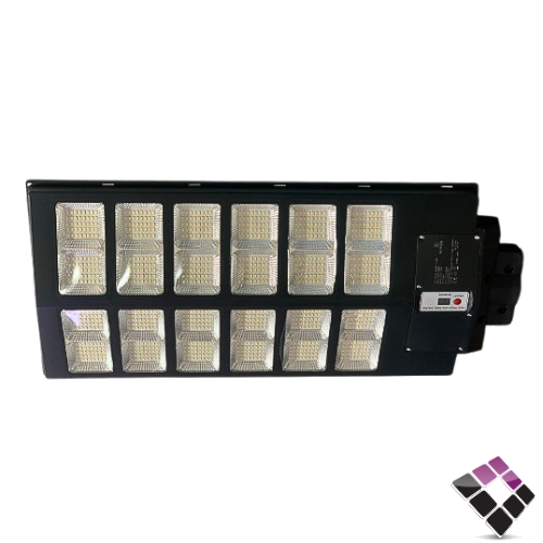 كشاف شارع LED يعمل على الطاقة الشمسية Hi PLUS إضاءة أبيض 6500K مقاس 1000W