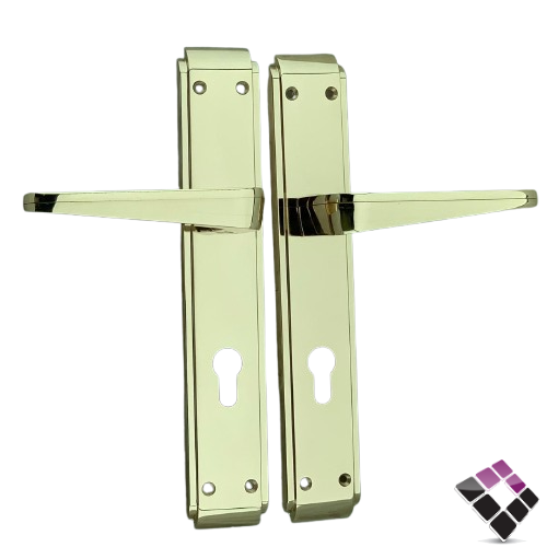 يد كالون زنك ثقيل سكاب SKAB صيني متحرك طويل لون ذهبي رقم 8010561GP