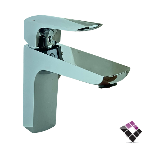 خلاط مغسلة شجرة اتمتيك Teorema ايطالي موديل EDGE لون كروم ثقيل 8E30011-062C