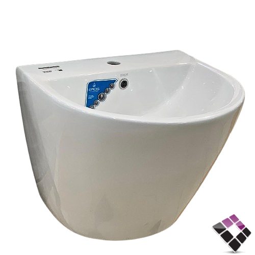 مغسلة خزف هندي معلقة EROS هندي موديل اوليفيا OLIVIA لون أبيض رقم ERS311