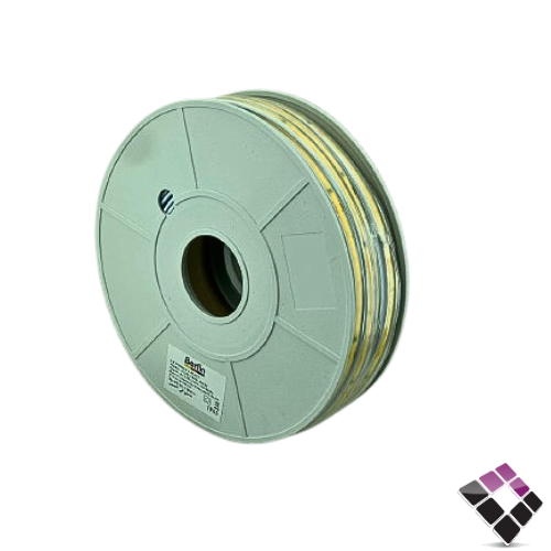 شريط زينة LED استريب STRIP خط COB مباشر + شريط لاصق Berlin قص كل 10سم 240لمبة 8.5W بالمتر إضاءة 3000K أصفر