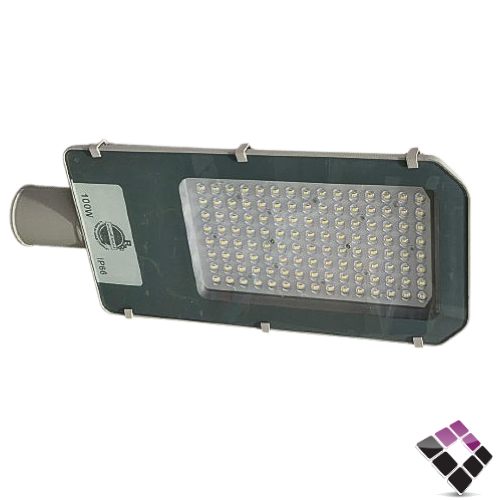 كشاف شارعLED خارجي SMD نقاط الرائد العربي إضاءة 3000K أصفر مع خلية ضوئية 100W