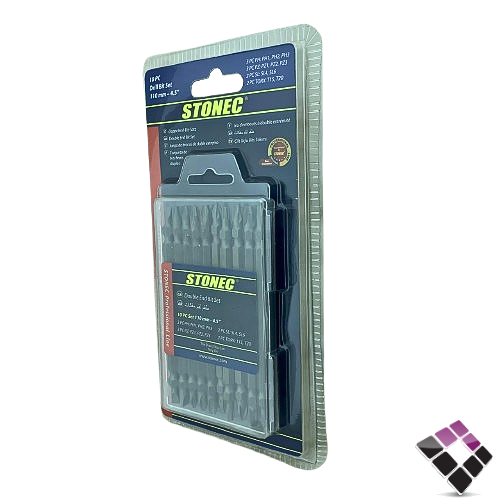 طقم رأس مفك دريل منوع مغناطيس ستونيك STONEC صيني رقم 33363