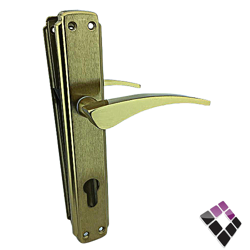 يد كالون ROI بلغاري طويل متحرك لون ذهبي مطفي رقم 402