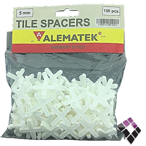 فواصل سيراميك 5 ملي شد الكيس 150حبة سعودي موديل الماني ALEMATEK