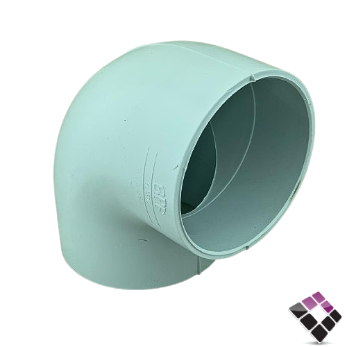 كوع زاوية بلاستك ضغط 40 أبيض BPF فابكو 3"