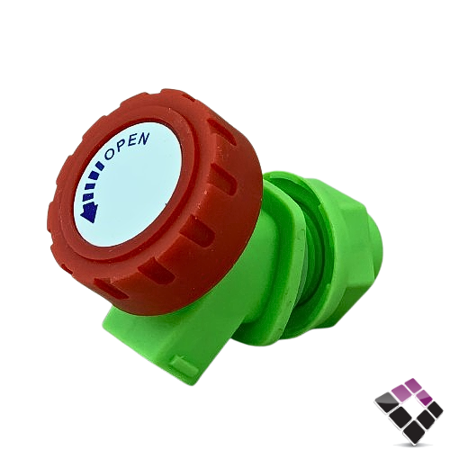 بزبوز ترمس بلاستيك  Vater way صيني لون أخضر رقم 1040026