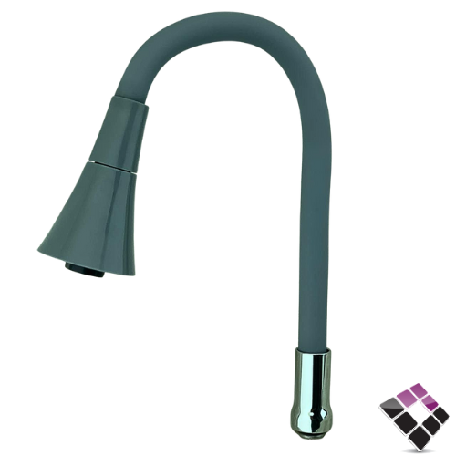 رقبة خلاط  مجلى Water way صيني رأس مخروطي ربل لون رمادي